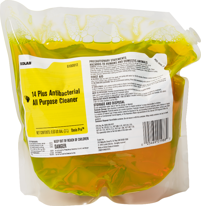 14 Plus Antibacterial All Purpose Cleaner