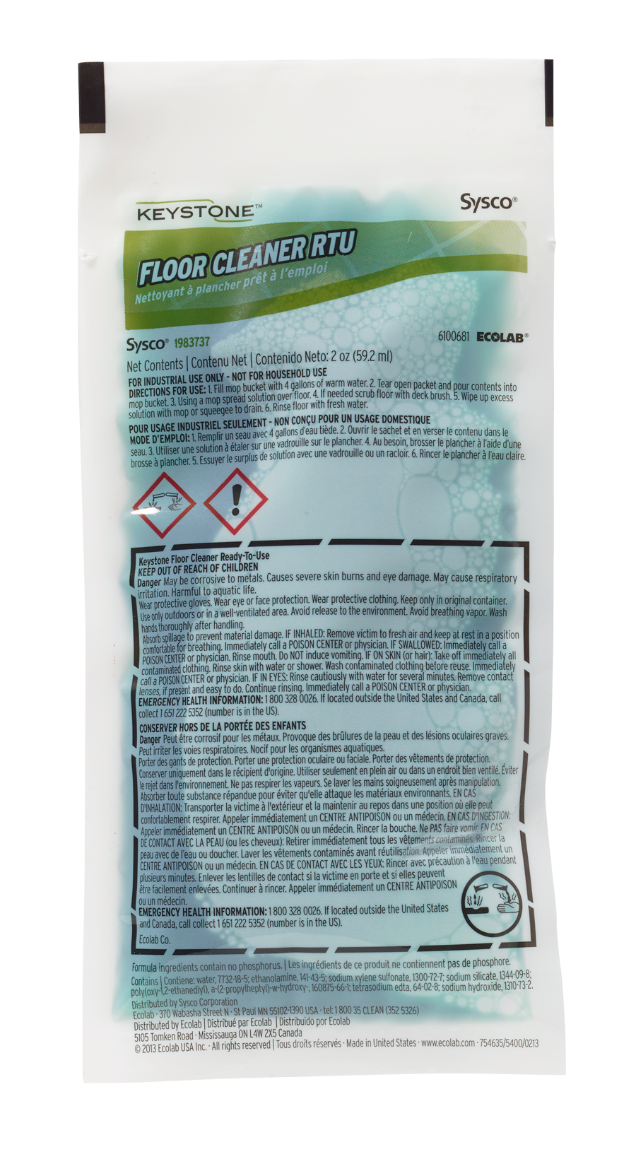 Keystone Floor Cleaner RTU