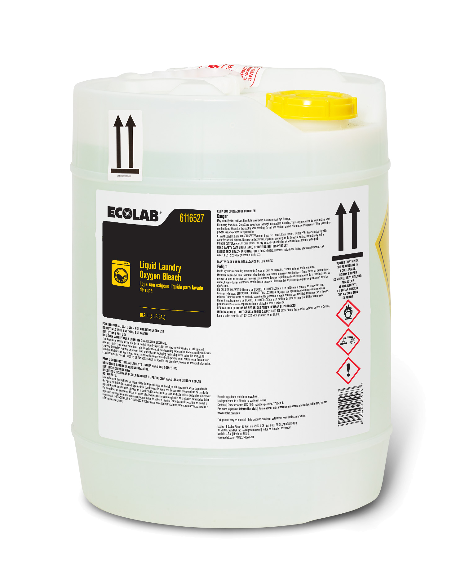 Liquid Laundry Oxygen Bleach